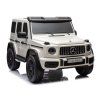 Mercedes G63 XXL White 4x4 Auto na batérie