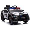 Dodge Charger Policajné auto na batérie biela a čierna