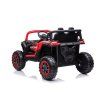 YSA036 Červené auto na batérie 4x4