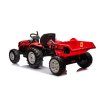 HC-306 Červený batériový traktor s 24V prívesom