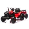 CH9959B Batériový traktor s prívesom červený 24V