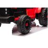 CH9959B Batériový traktor s prívesom červený 24V