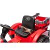 CH9959B Batériový traktor s prívesom červený 24V