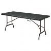 Cateringový stôl 180x75 VIVID čierny
