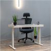 Ergonomické kreslo AVERY šedomodré