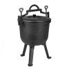 Čierny liatinový kotlík 5L