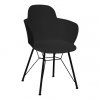 Stolička EMMA čierna
