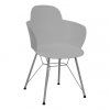 Stolička EMMA sivá