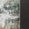 Sivo-zelený koberec s abstraktným vzorom Horeca-New 123