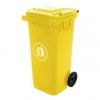 Nádoba na odpad 120L žltá