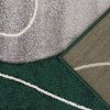 Moderný sivo-zelený koberec Otto 05