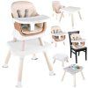 Detská stolička na kŕmenie, sada 6 v 1 ZA4142