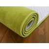 Zelený jednofarebný obdĺžnikový koberec Polar 200x300