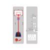 Tabuľa na basketbalový kôš + lopta s pumpou SP0701