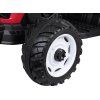 Akumulátorový traktor s prívesom a pohyblivým sklápacím košom PA0347
