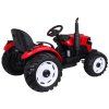 Akumulátorový traktor s prívesom a pohyblivým sklápacím košom PA0347