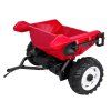 Akumulátorový traktor s prívesom a pohyblivým sklápacím košom PA0347
