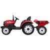 Akumulátorový traktor s prívesom a pohyblivým sklápacím košom PA0347