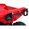 Akumulátorový traktor s prívesom a pohyblivým sklápacím košom PA0347