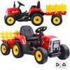 Traktor s prívesom na akumulátor + diaľkové ovládanie  PA0242