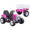 Traktor s prívesom na akumulátor + diaľkové ovládanie  PA0242