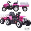 Traktor s prívesom na akumulátor + diaľkové ovládanie  PA0242