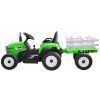 Traktor s prívesom na akumulátor + diaľkové ovládanie  PA0242