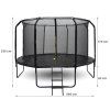Záhradná trampolína SkyFlyer + rebrík 12FT (366 cm)