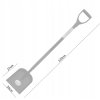 Lopata s oceľovou rukoväťou 120 cm