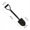 MINI LOPATA S OCELOVOU RÚČKOU 67 CM