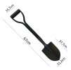 MINI LOPATA S OCELOVOU RÚČKOU 67 CM