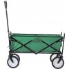 ZELENÝ SKLADACÍ ZÁHRADNÝ VOZÍK 116 x 54 x 90 cm