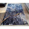 Modro sivý moderný koberec VELVET M281