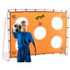 FUTBALOVÁ BRÁNKOVÁ SIEŤ S CIEĽOVOU PODLOŽKOU – 213 x 152 x 75 CM *3401