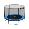 8FT 252 CM TRAMPOLÍNA S REBRÍKOM A BEZPEČNOSTNOU SIETOU *9863