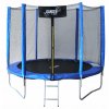 Trampolína s rebríkom a bezpečnostnou sieťou 312 cm - modrá