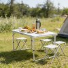 TURISTICKÁ SADA (STÔL + 4 STOLIČKY) 120 x 60 x 70 CM*8211