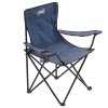 Skladacia kempingová stolička -modrá