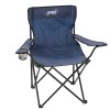 Skladacia kempingová stolička -modrá