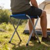 SKLADACIA TURISTICKÁ/RYBÁRSKA STOLIČKA 28x32x35 CM ZELENÁ/MODRÁ/BIELA *3255