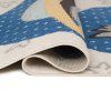 Koberec H330A BIELA/NAVY HAPPY FBA