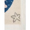 Koberec H330A BIELA/NAVY HAPPY FBA