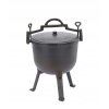 Liatinový lovecký hrniec 11 l 30,5 x 22 cm *3727