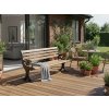 Záhradná hliníková lavička Charlotte