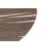 Koberec 3436A TMAVOBÉŽOVÉ SÁRÍ KOLESO 3UX