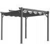 ZÁHRADNÁ PERGOLA ŠEDÁ 3 X 4 M 2,95 x 3,95 x V2,3 m *5699