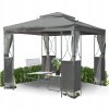 ALTANA / ZÁHRADNÝ PAVILÓN S MOSKYTIÉROU ŠEDÁ 2,5 x 2,5 x 2,7 M *3989