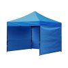 Záhradný nožnicový párty stan 3 x 3 m - modrá