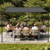 Oceľová pergola na fasádu 300 x 300 cm