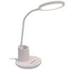 Biela LED lampa s držiakom, 9 W